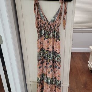 Free people paisley maxi dress!